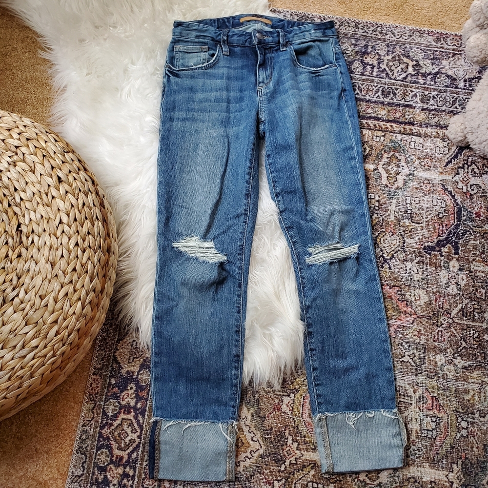 Joe's Jean womens destroyed jeans